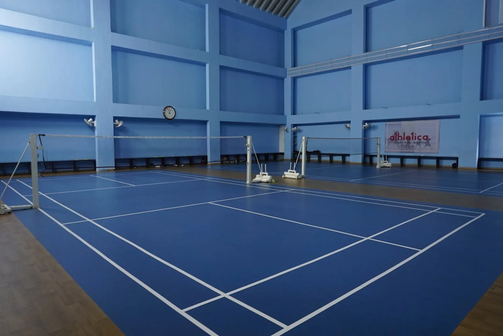 Sports equipment setup